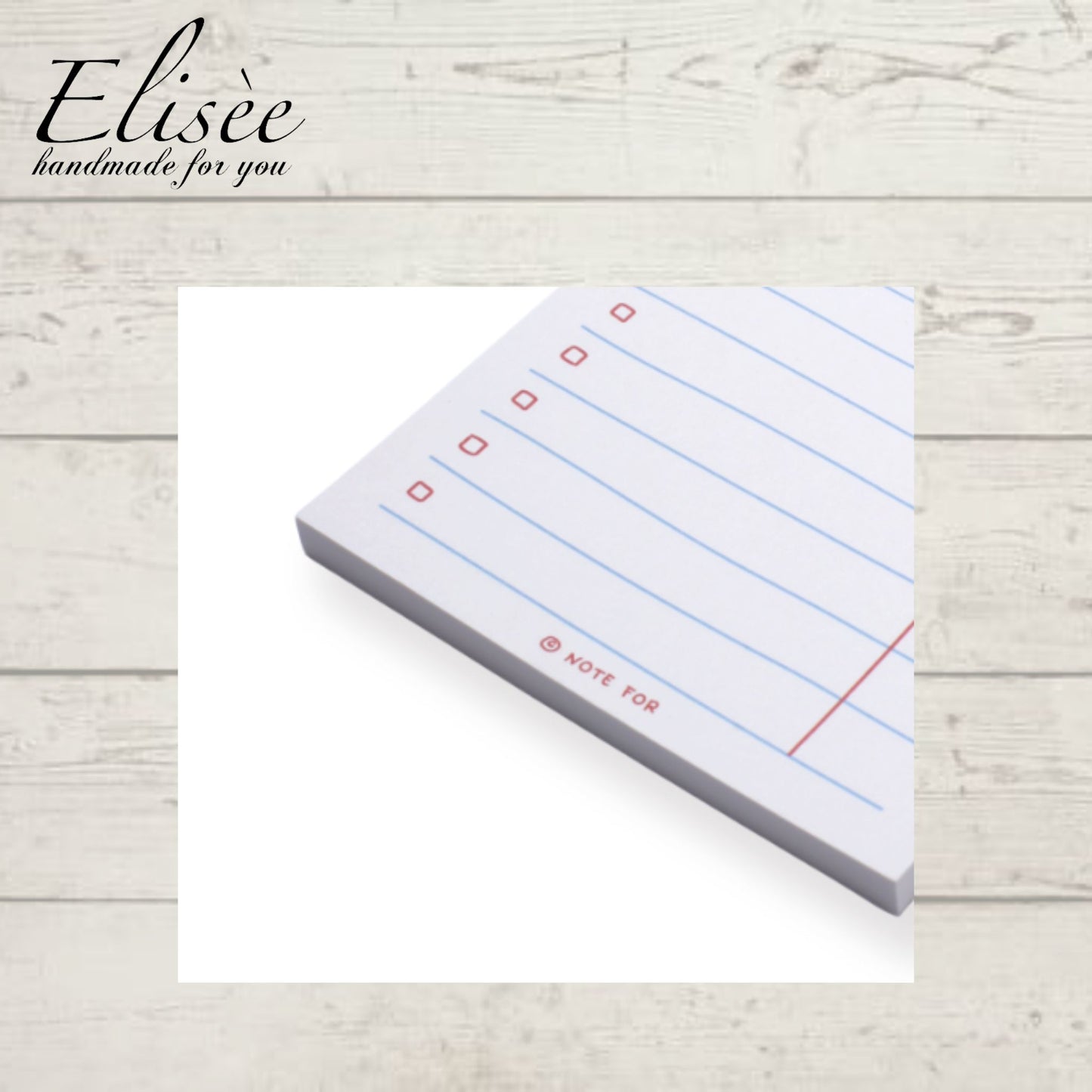 A0009_Cute Plan Memo Series - To Do List Memo Pad