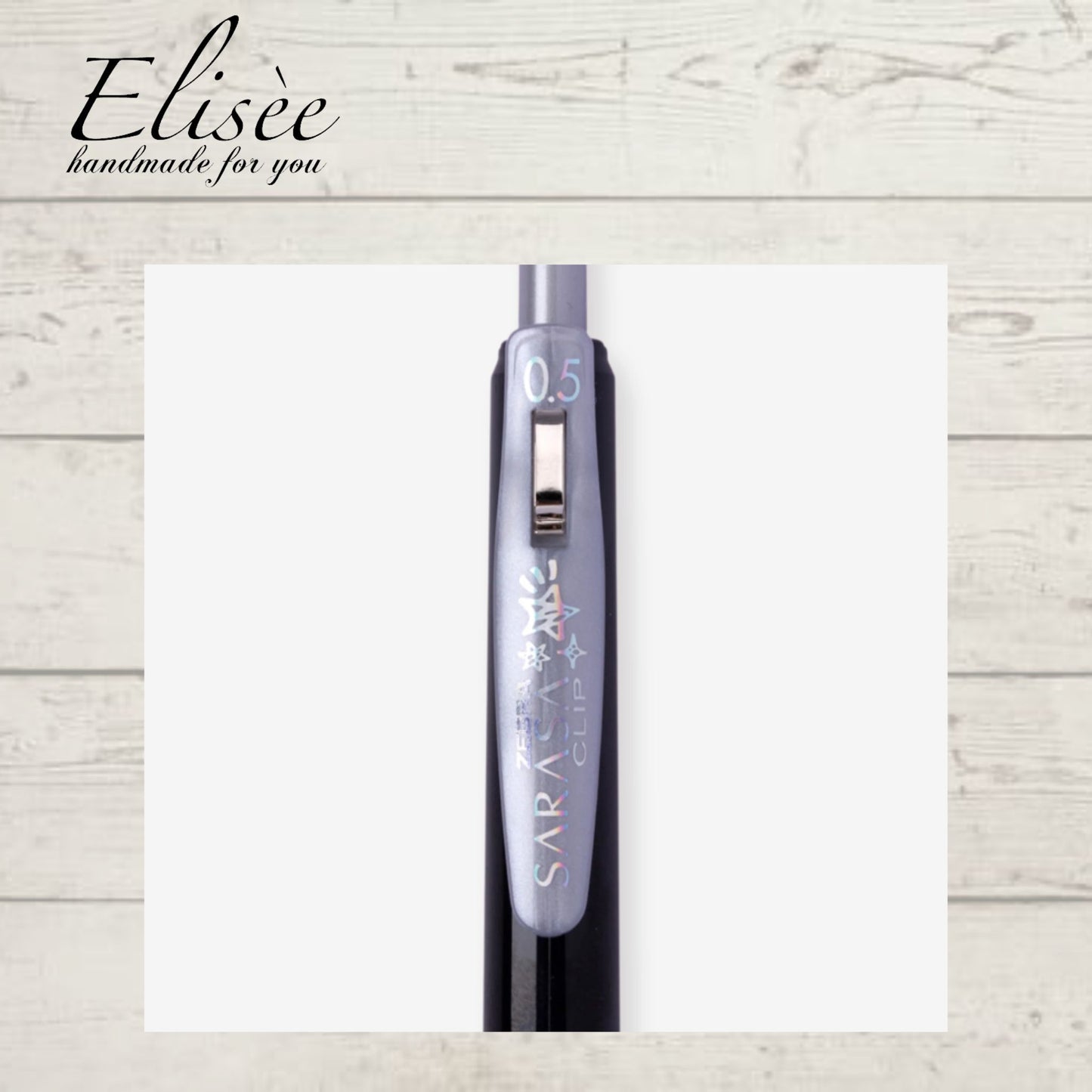 A0018_Stift_Zebra Sarasa Deco Shine Metallic-Stift – 0,5 mm
