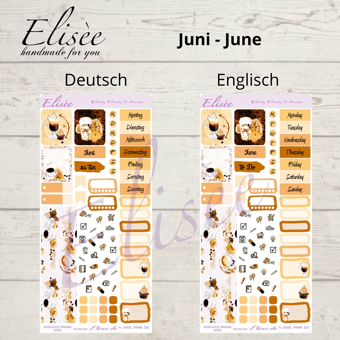 Bundle #01 2025 Monthly Kits Hobonichi Weeks / Personal Planner / Bullet Journal