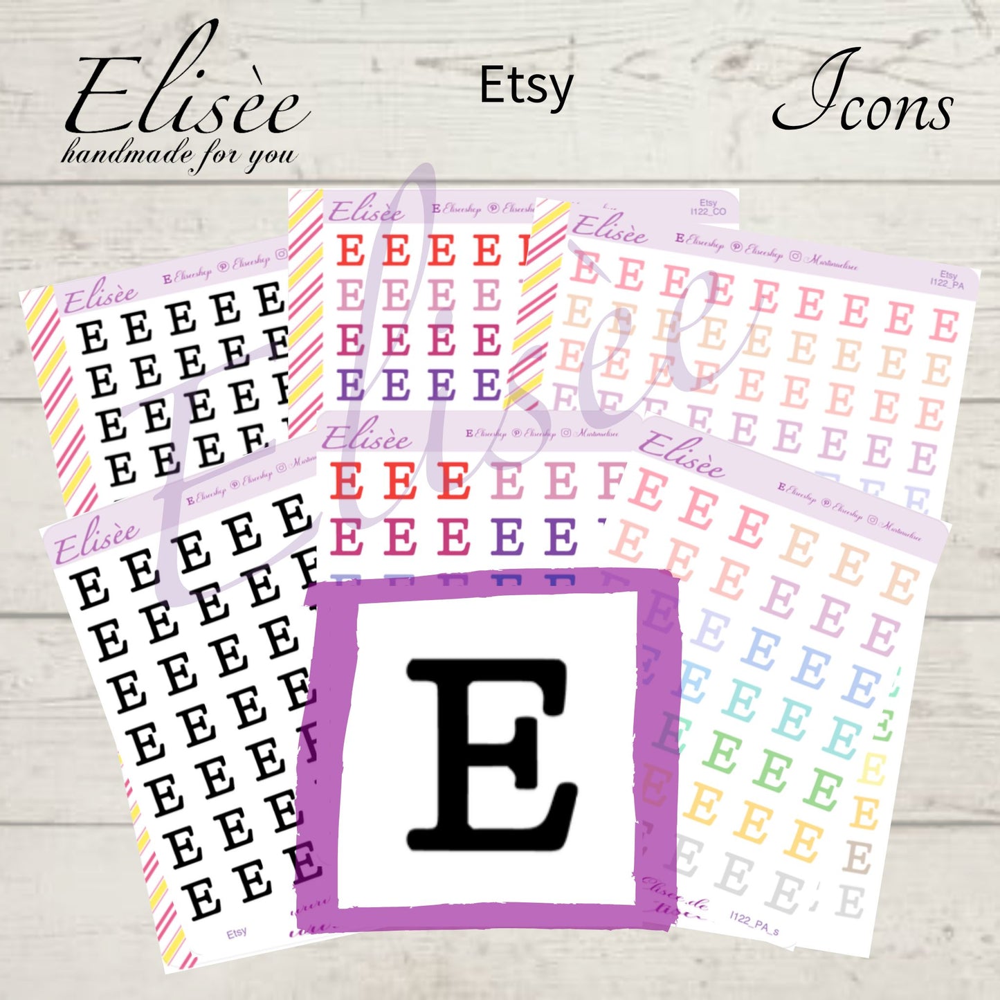 I122 Icons "Etsy" Sticker