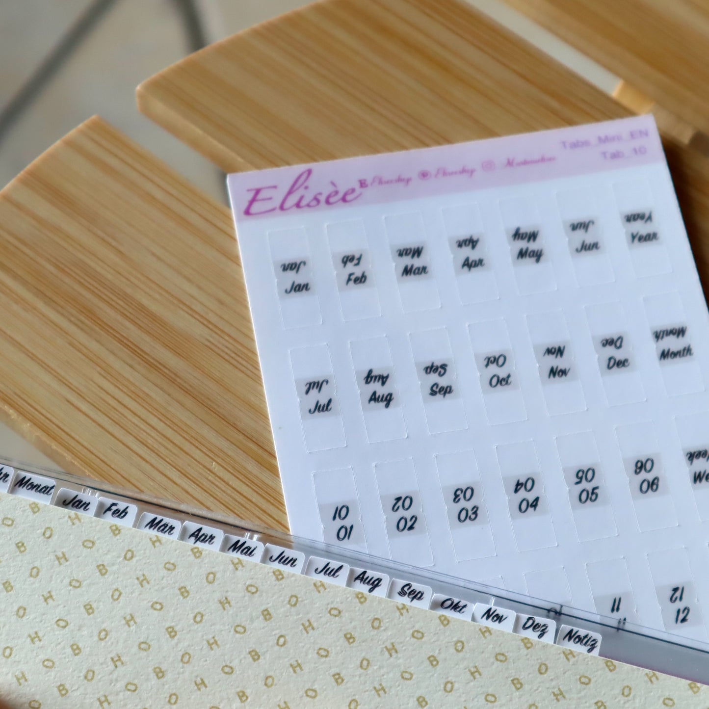 2025_Tabs Hobonichi Cousin / A5