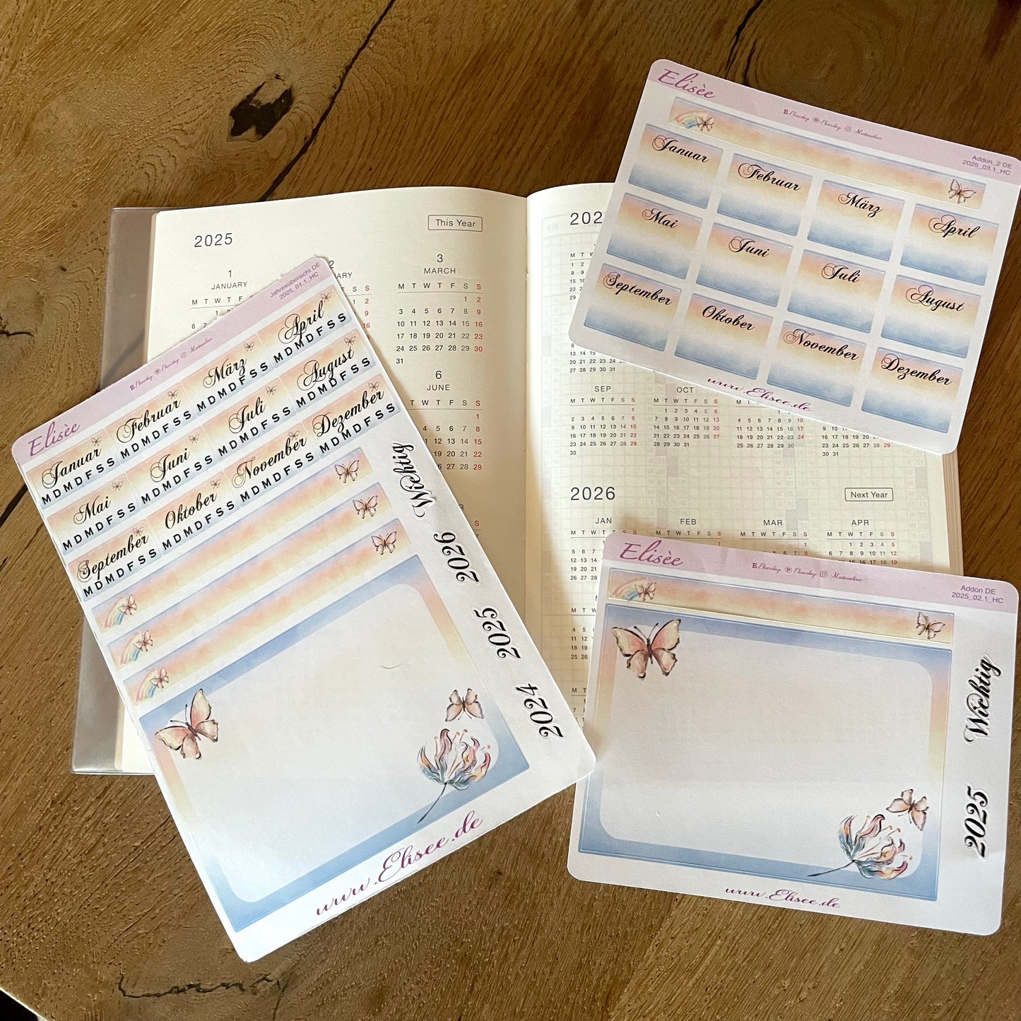 2025 Annual Overview Hobonichi Cousin A5