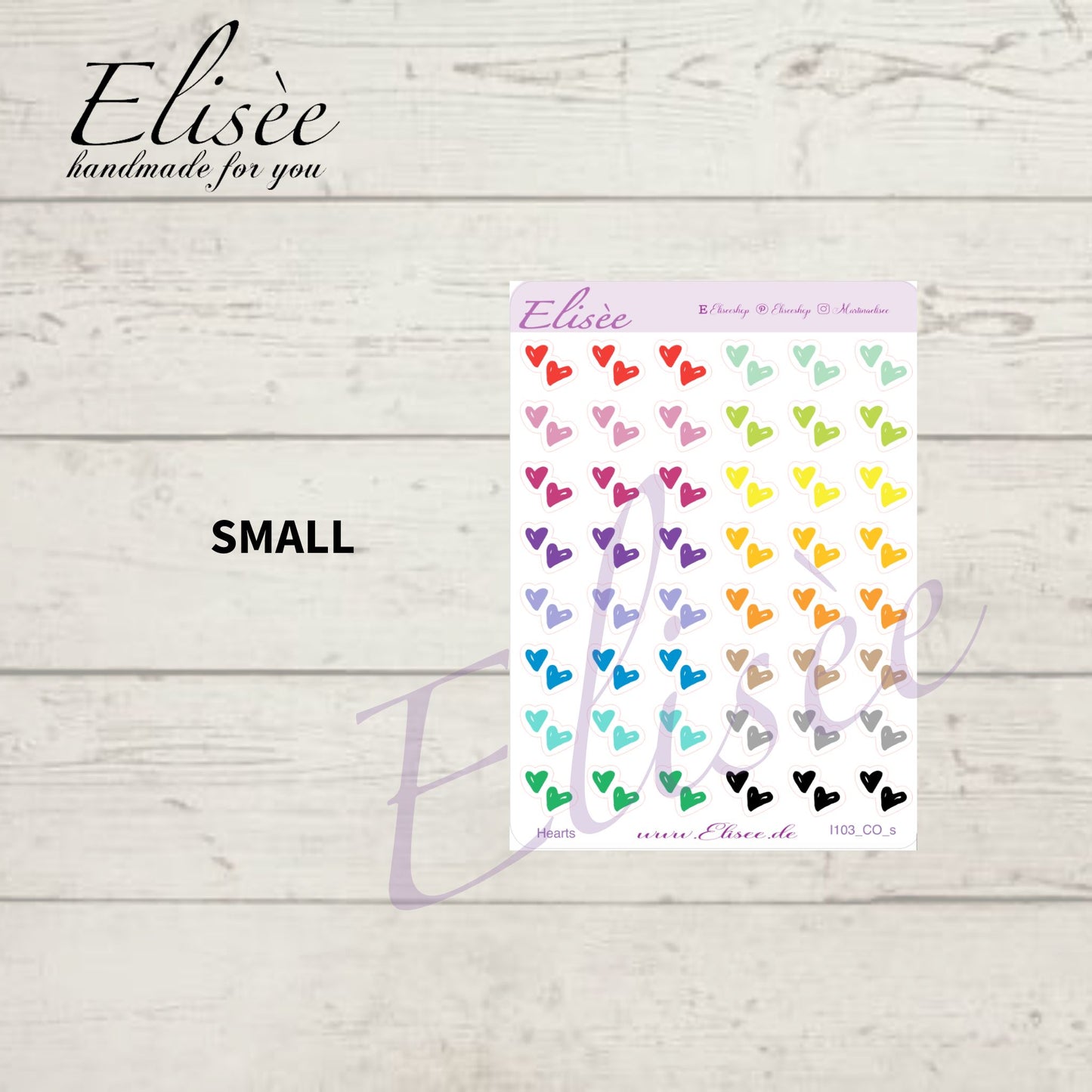 I103 Icons "Herz, Liebe" Sticker