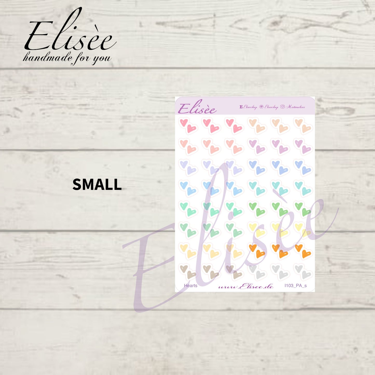 I103 Icons "Herz, Liebe" Sticker