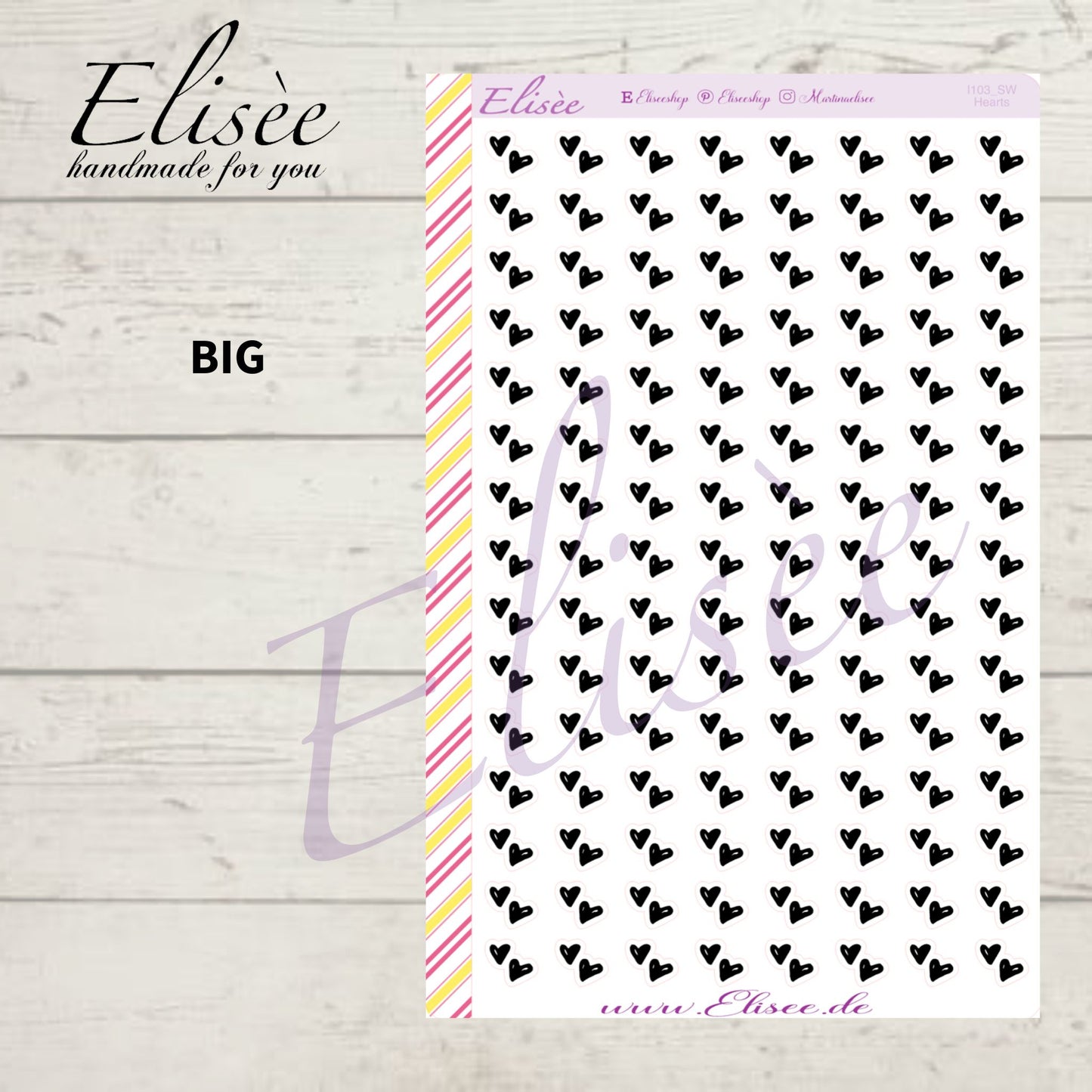 I103 Icons "Herz, Liebe" Sticker