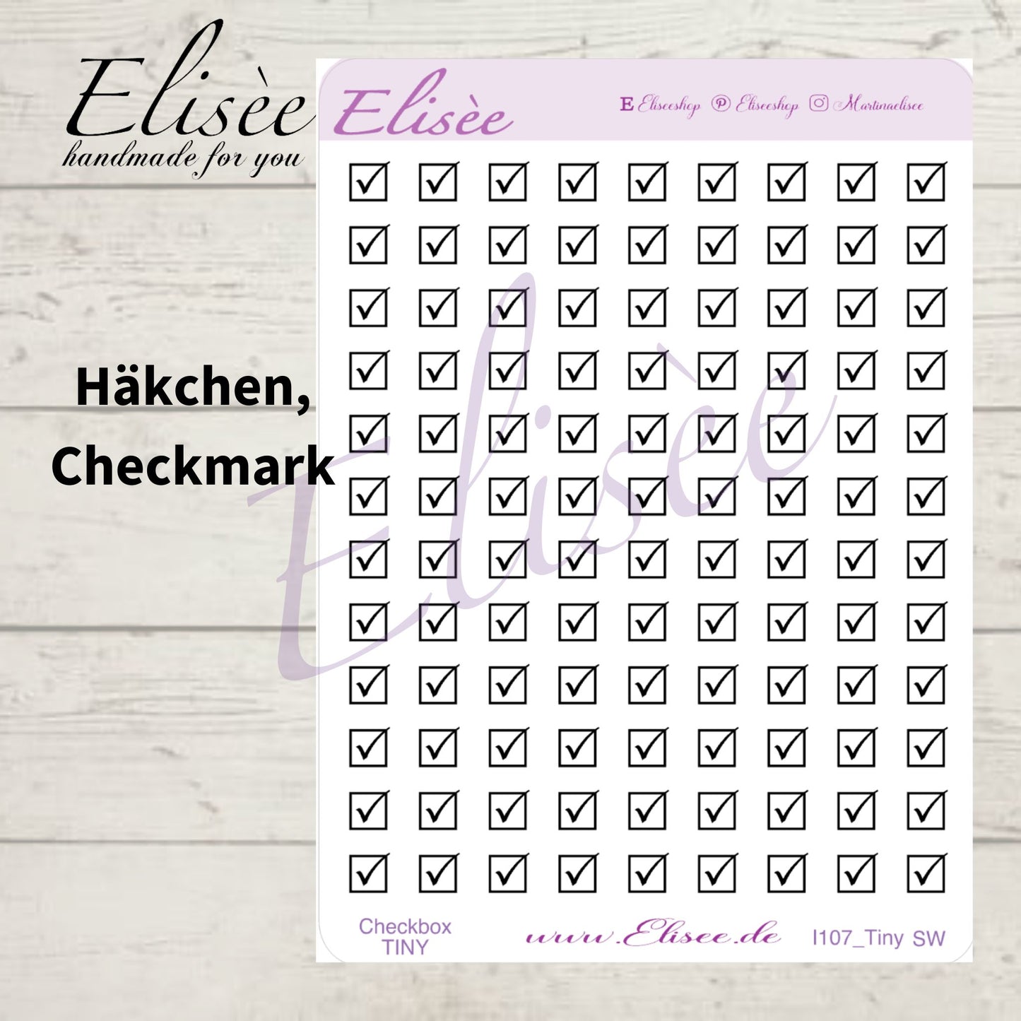 MINI Icons Sticker "Symbole" (Standard & Washi)