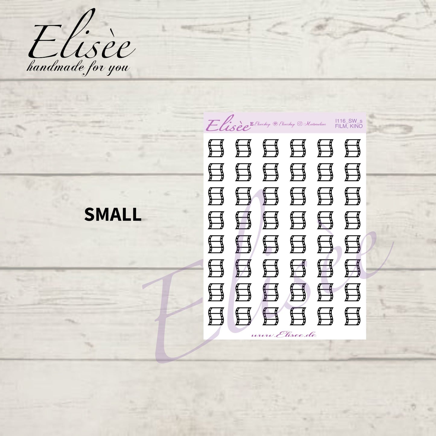 I116 Icons "Film, Kino" Sticker