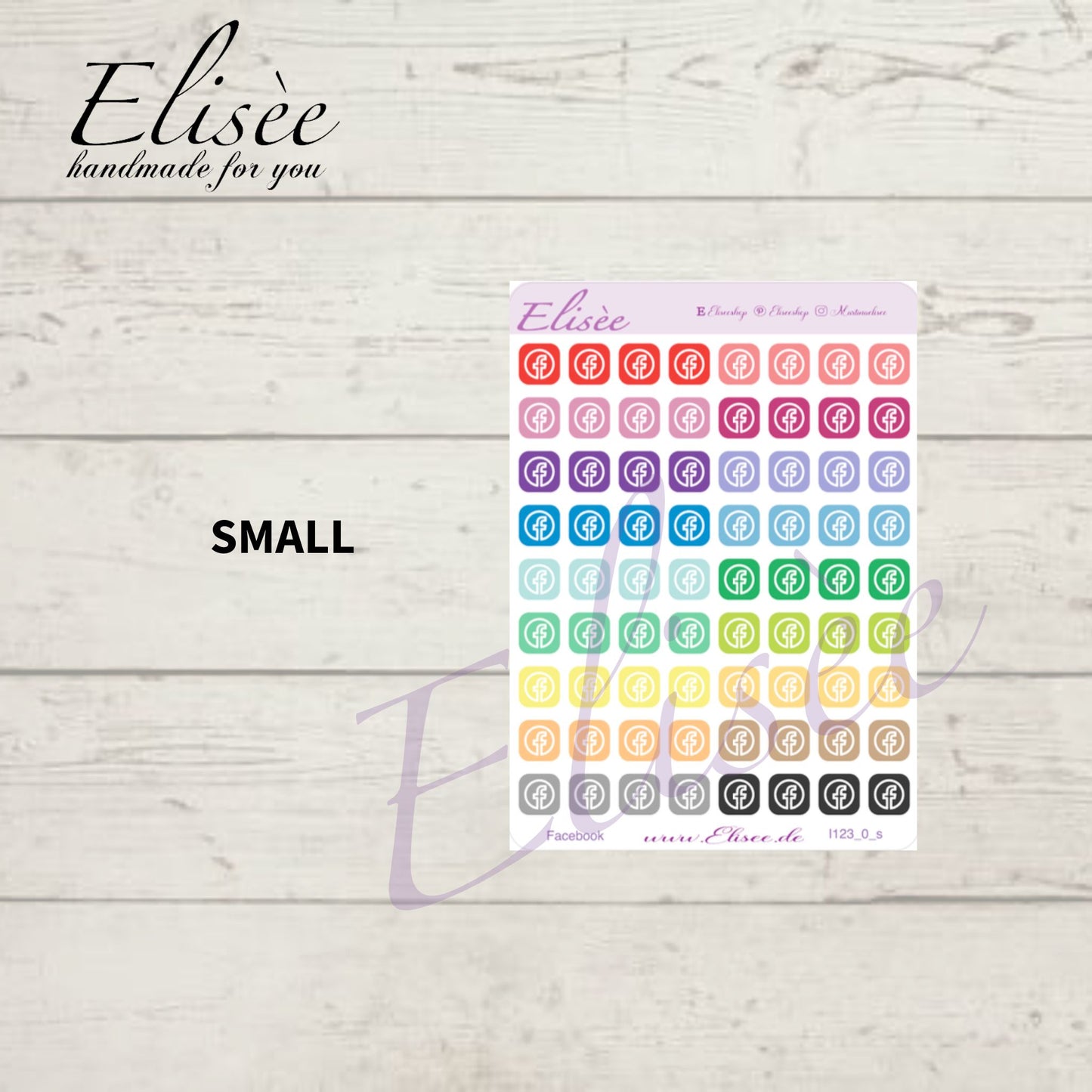 I123_0 Icons "Facebook" Sticker