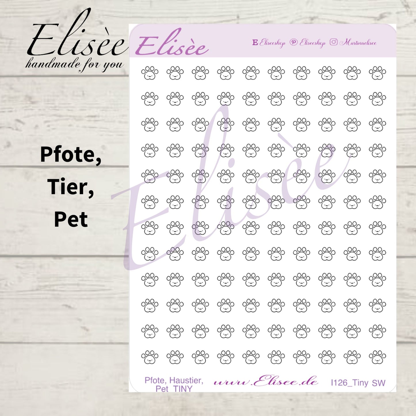 MINI Icons Sticker "Gesundheit und Wellness" (Standard & Washi)