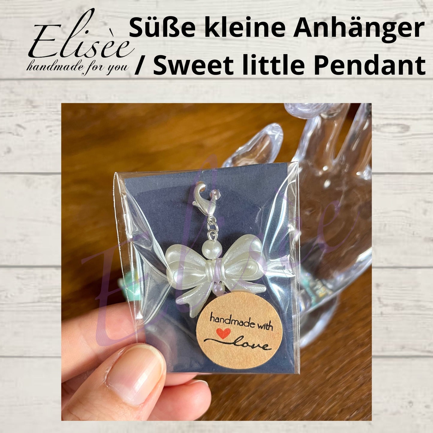 J0006 - Handgemachter Charm – minimalistisch, niedlich & vielseitig