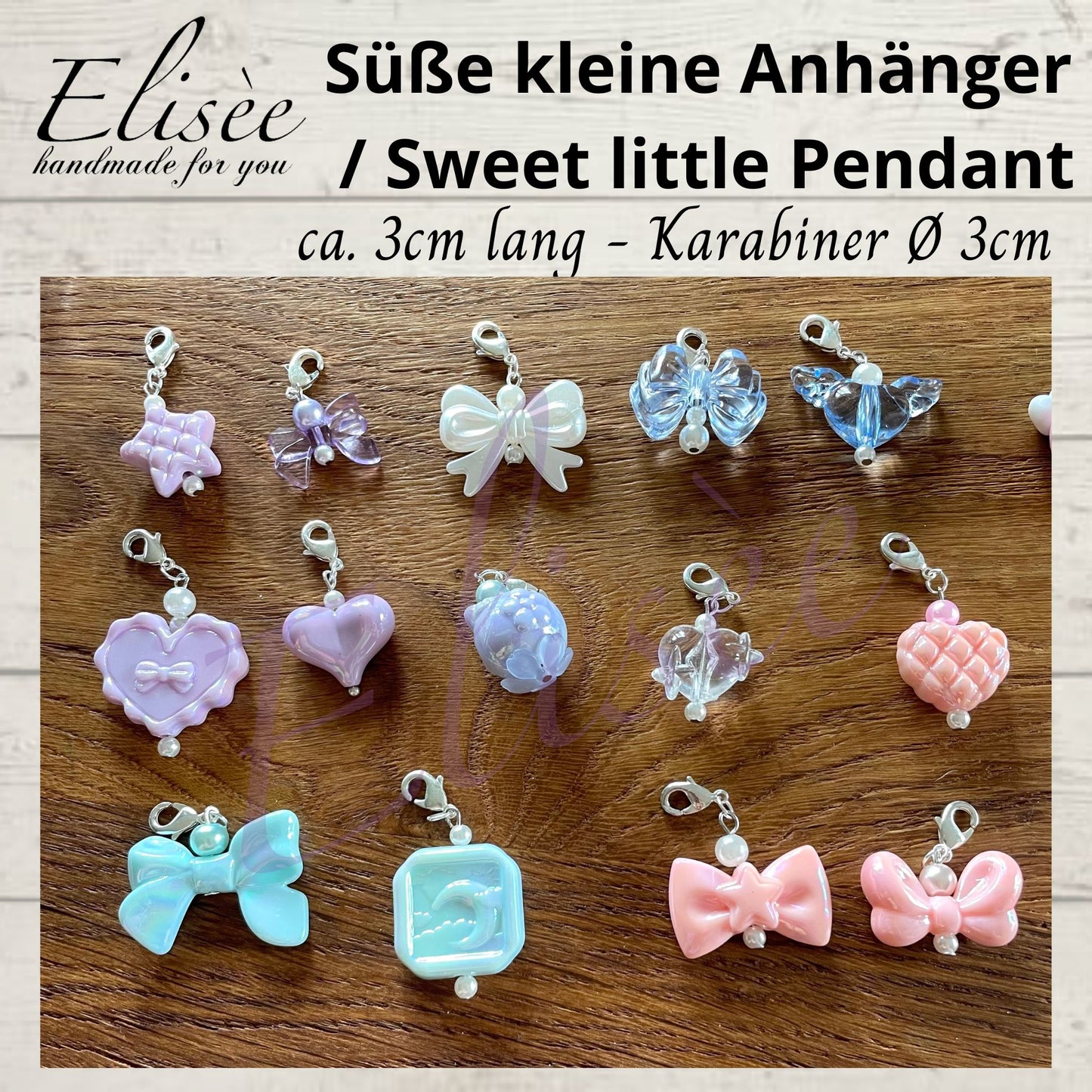 J0006 - Handgemachter Charm – minimalistisch, niedlich & vielseitig