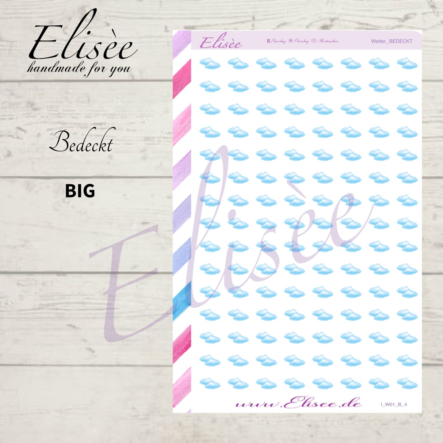 I_W01_Icons Wetter 01 | Aufkleber | Planner Sticker