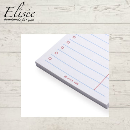 A0009_Cute Plan Memo Series - To Do List Memo Pad