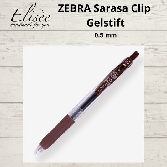 A0017_Stift_Zebra Sarasa Clip Gelstift - 0,5 mm