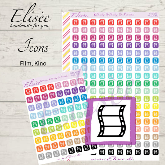 I116 Icons "Film, Kino" Sticker
