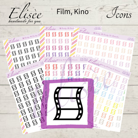 I116 Icons "Film, Kino" Sticker