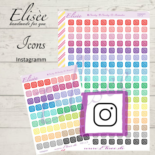 I127_0 Icons "Instagram" Sticker