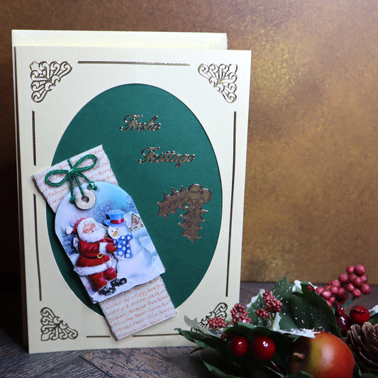 P_0014_Handgemachte Weihnachtskarte mit Weihnachtstag