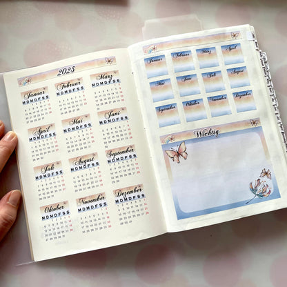 2025 Annual Overview Hobonichi Cousin A5