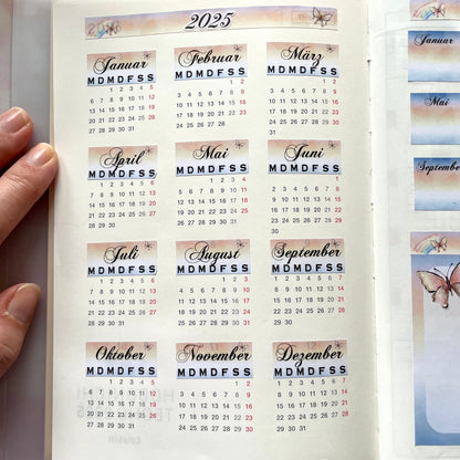 2025 Annual Overview Hobonichi Cousin A5