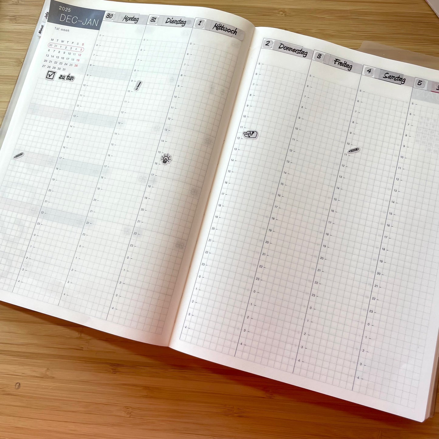 2025_Date Cover Bullet Journal A5 / Hobonichi Cousin A5