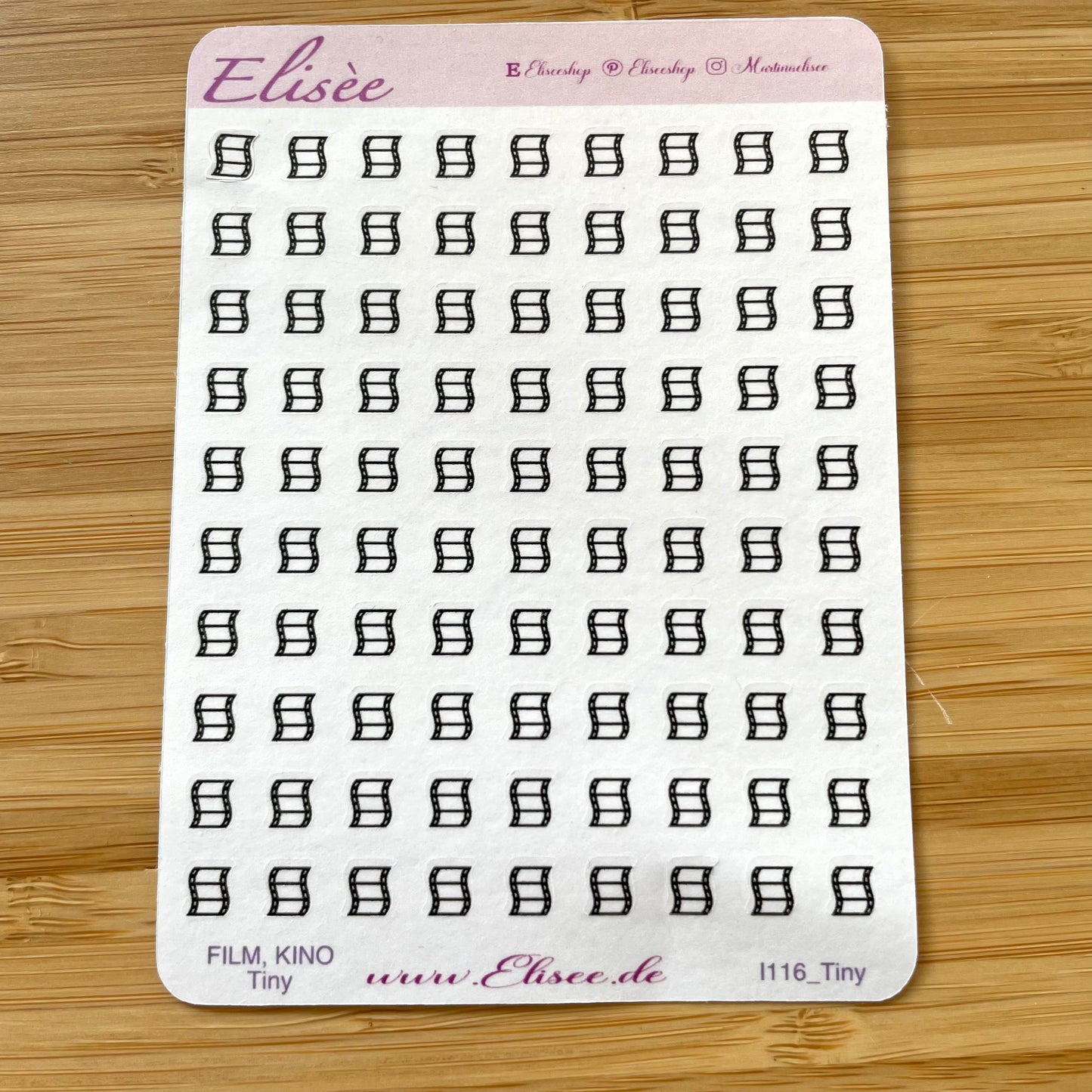 MINI  Icons  Sticker "Hobbies und Entertainment" (Standard & Washi)