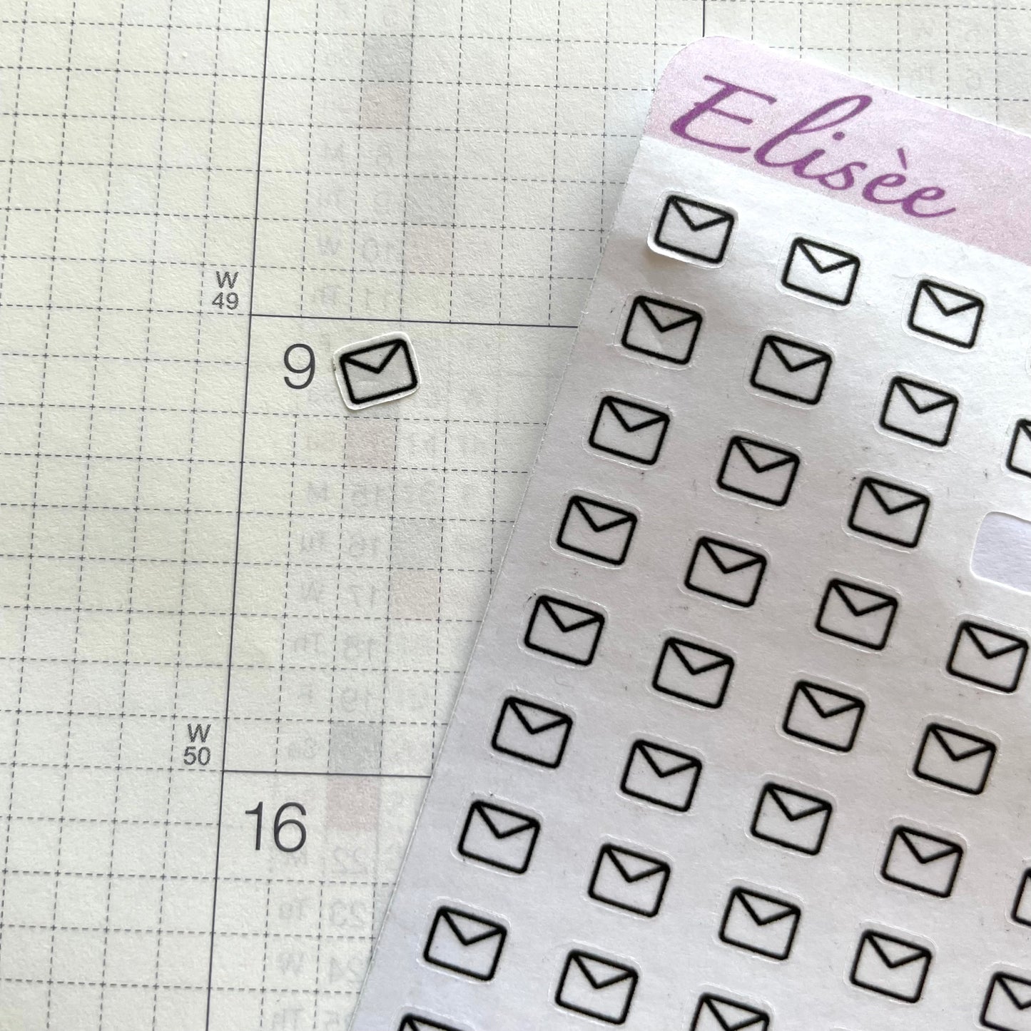 MINI  Icons  Sticker "Schule & Arbeit" (Standard & Washi)