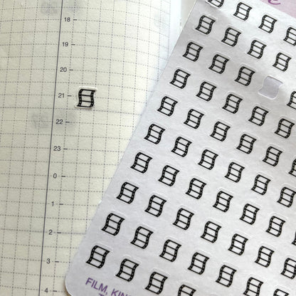 MINI  Icons  Sticker "Hobbies und Entertainment" (Standard & Washi)