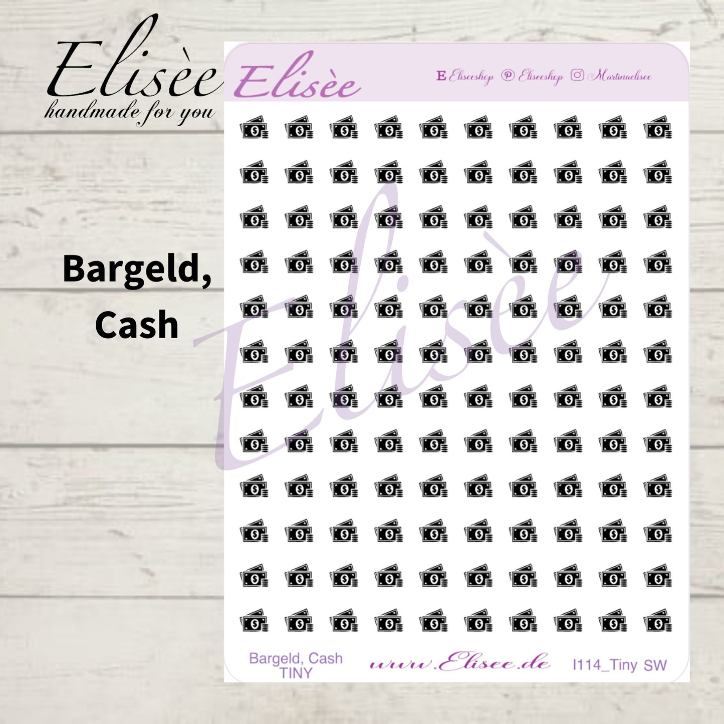 MINI  Icons  Sticker "Alltag" (Standard & Washi)