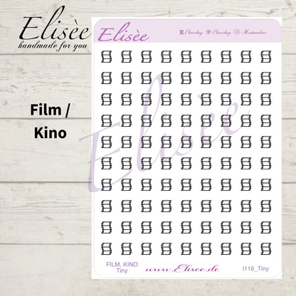 MINI  Icons  Sticker "Hobbies und Entertainment" (Standard & Washi)