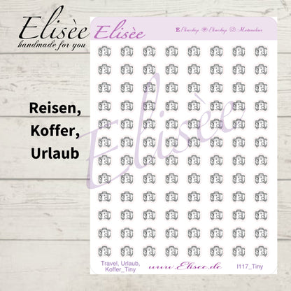 MINI  Icons  Sticker "Transport & Reisen" (Standard & Washi)