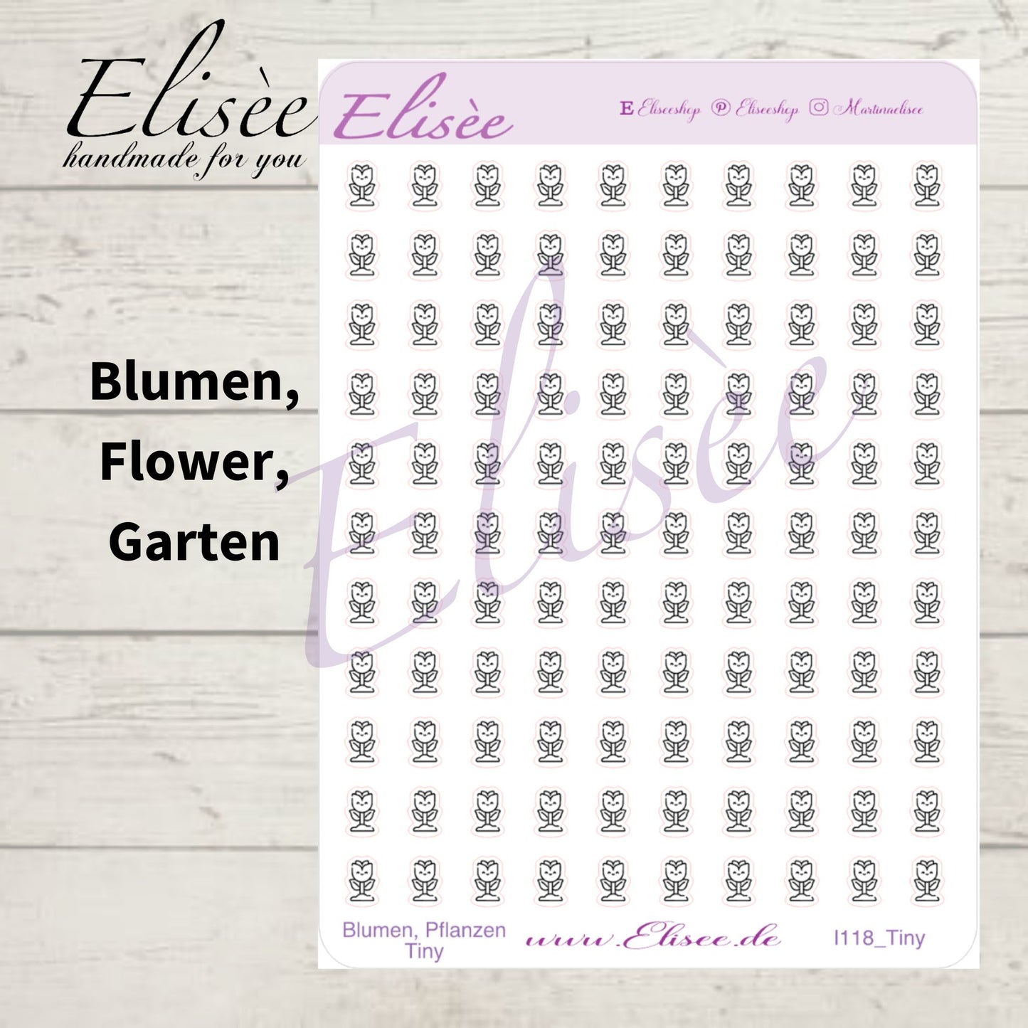 MINI  Icons  Sticker "Alltag" (Standard & Washi)