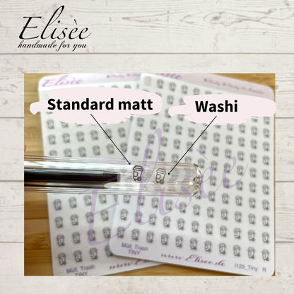 MINI  Icons  Sticker "Alltag" (Standard & Washi)