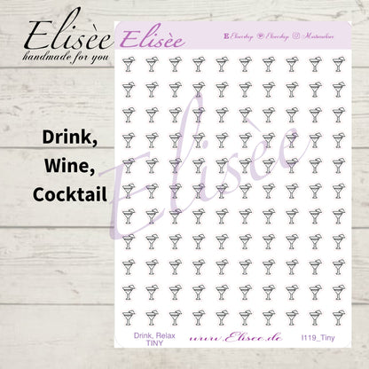 MINI  Icons  Sticker "Alltag" (Standard & Washi)