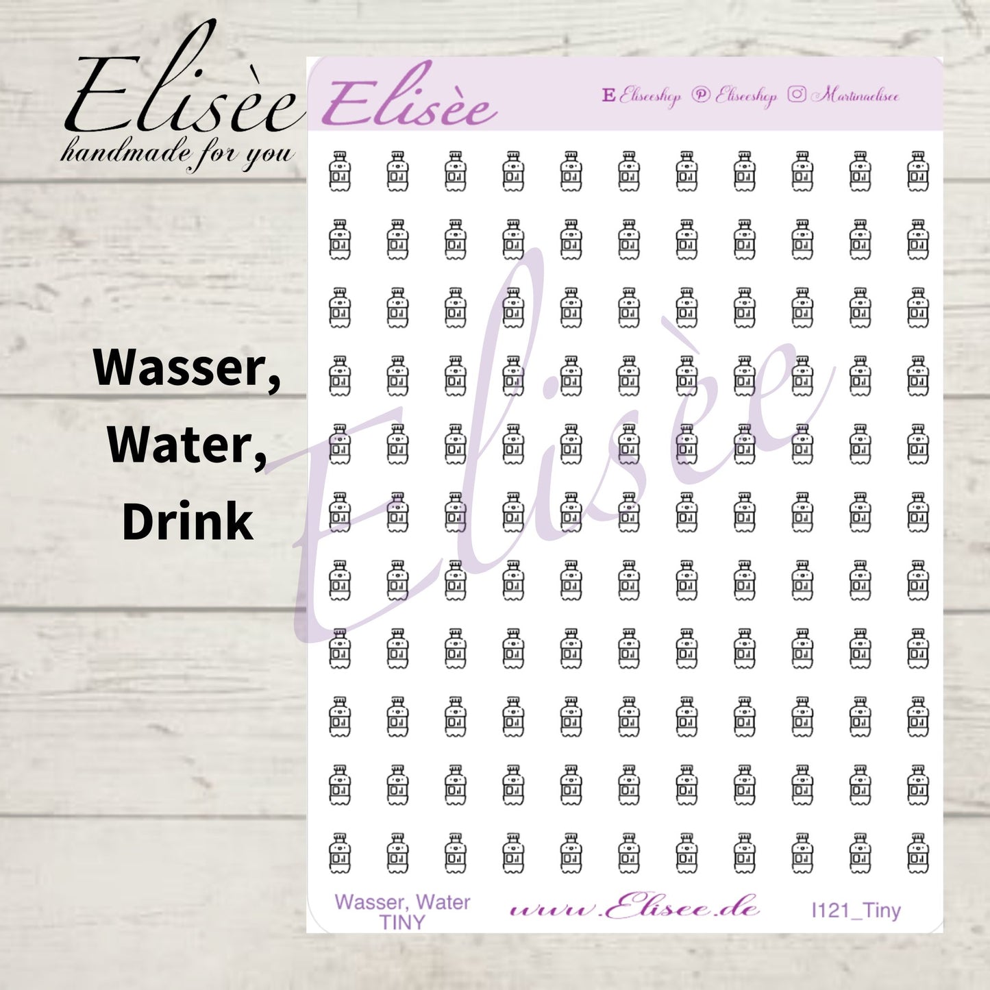 MINI  Icons  Sticker "Alltag" (Standard & Washi)