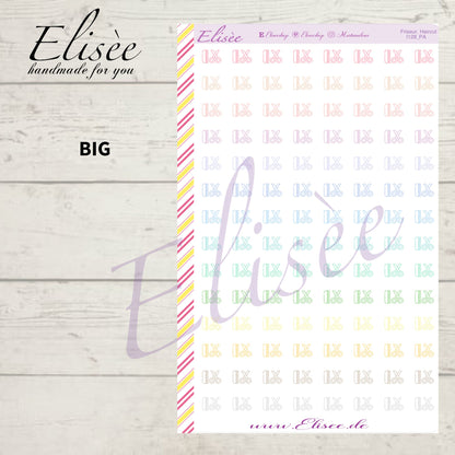 I128 Icons "Friseur, Haircut" Sticker