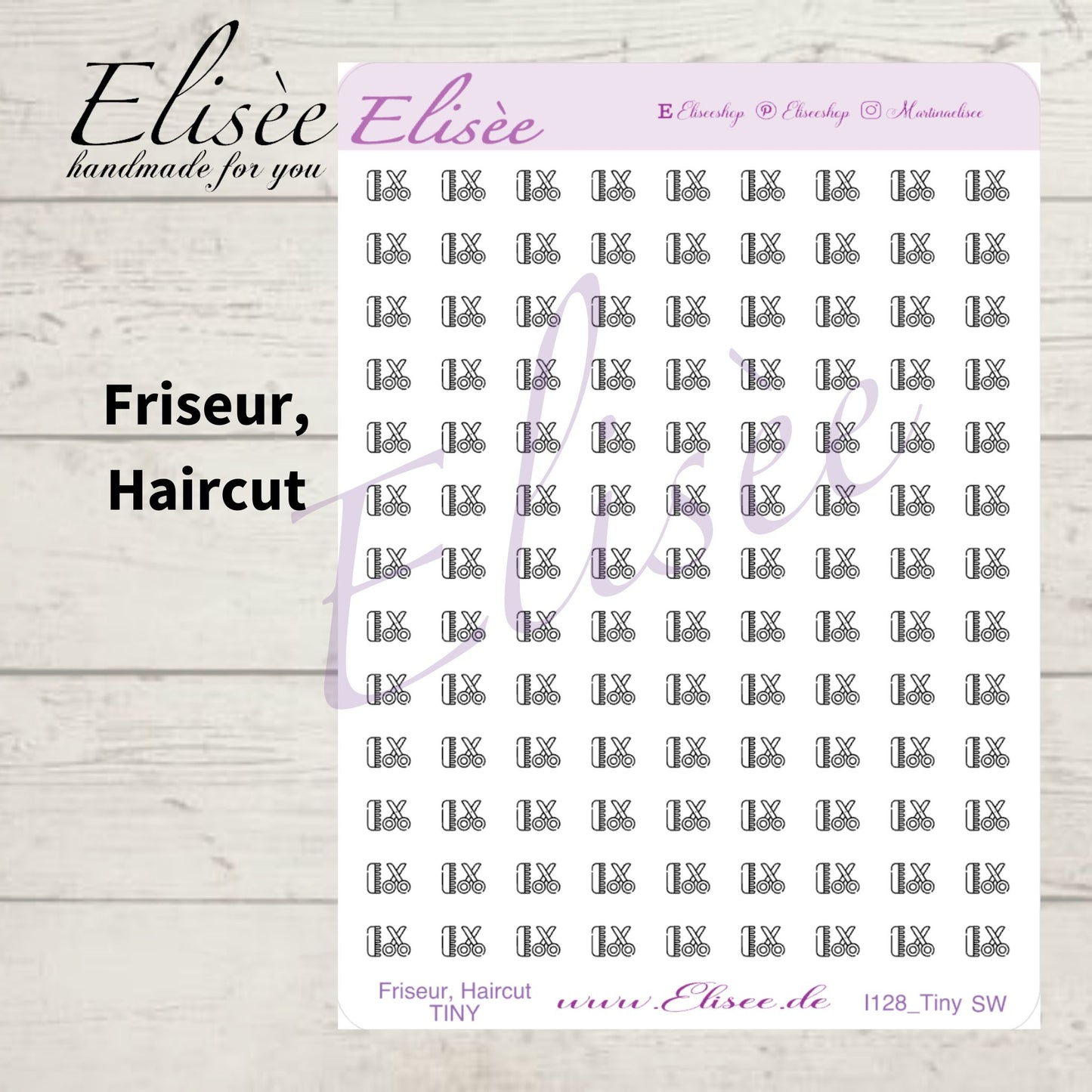 MINI  Icons  Sticker "Alltag" (Standard & Washi)