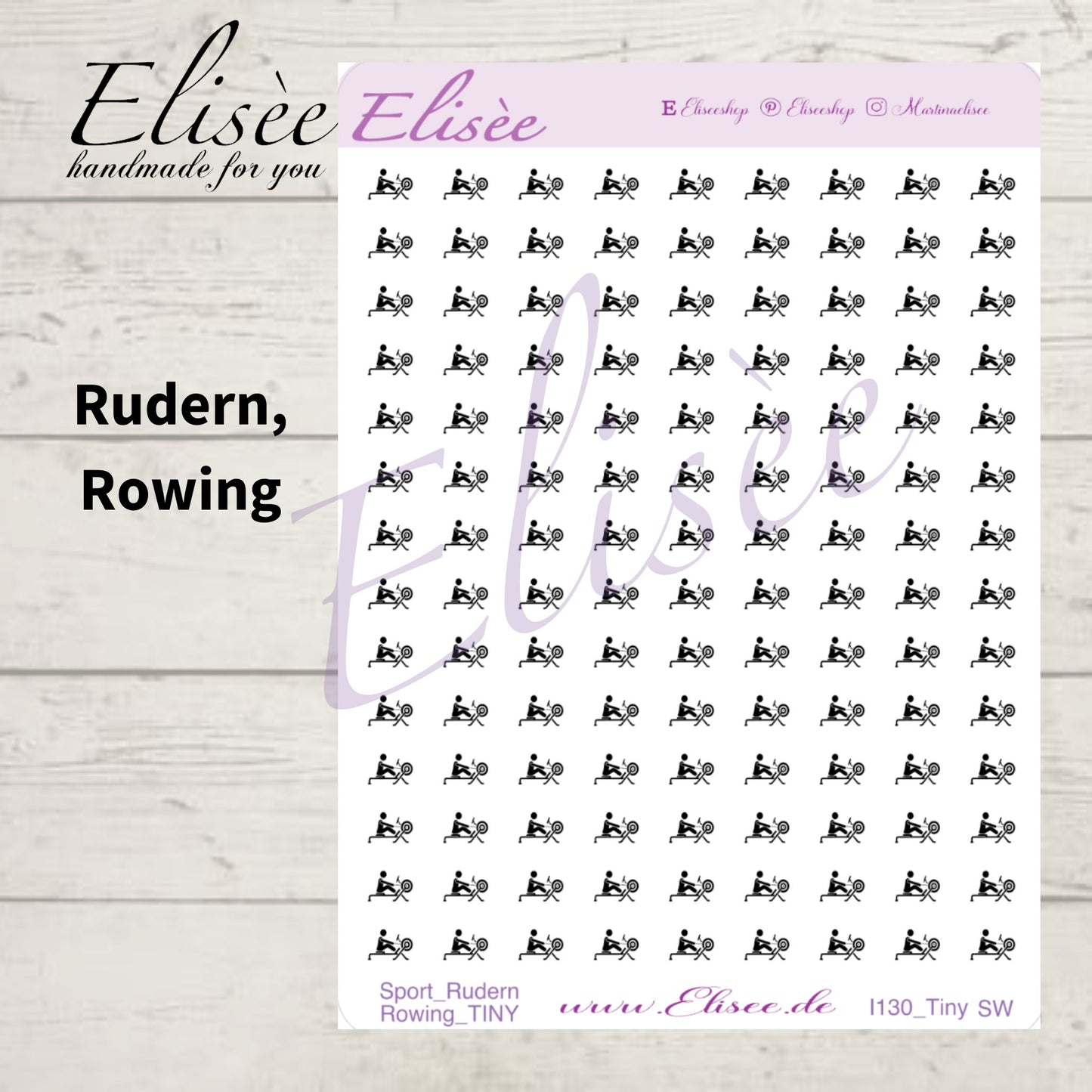 MINI  Icons  Sticker "Sport und Fitness" (Standard & Washi)