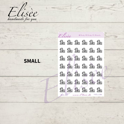 I132 Icons "ARBEIT, WORK, EDIT" Sticker