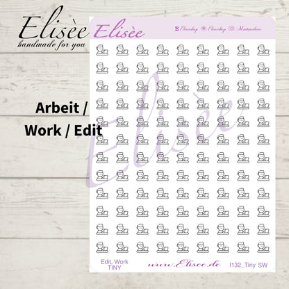 MINI  Icons  Sticker "Schule & Arbeit" (Standard & Washi)