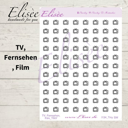 MINI  Icons  Sticker "Hobbies und Entertainment" (Standard & Washi)