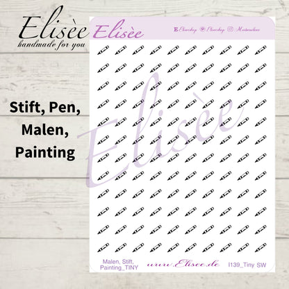 MINI  Icons  Sticker "Hobbies und Entertainment" (Standard & Washi)