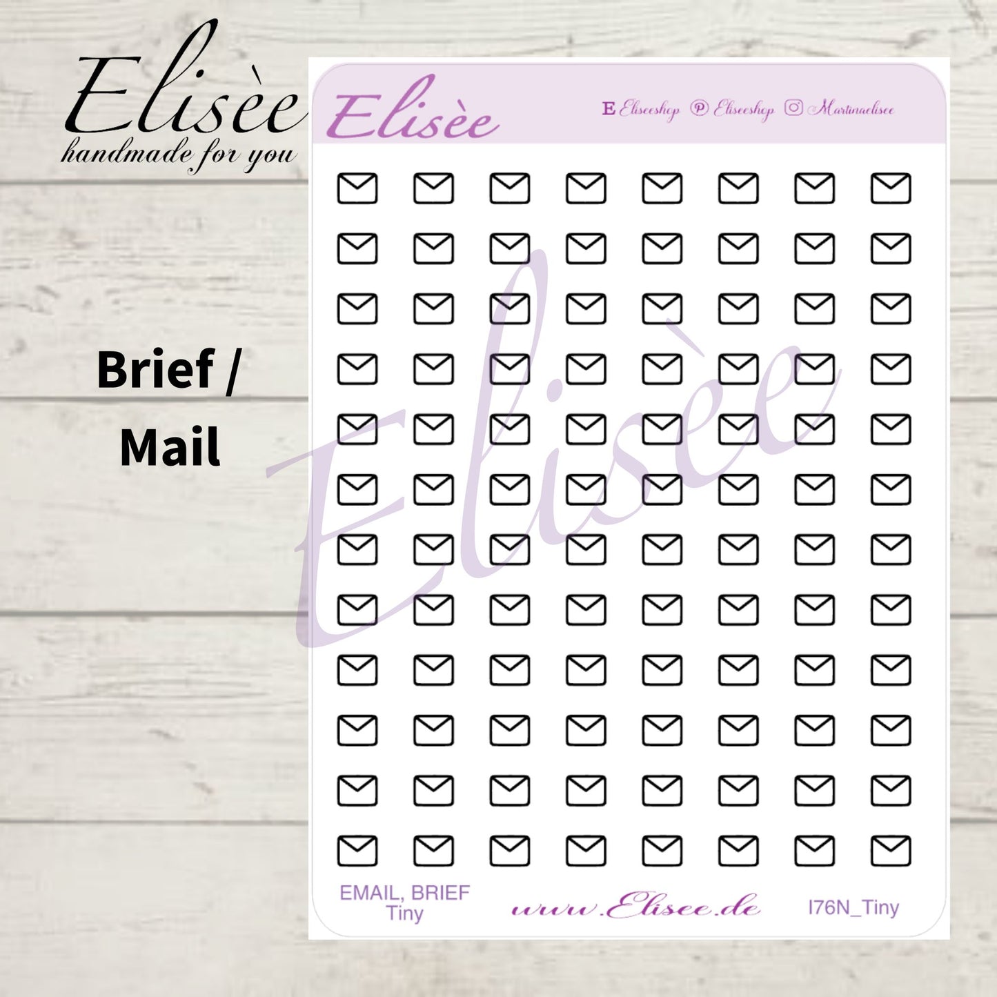 MINI  Icons  Sticker "Schule & Arbeit" (Standard & Washi)