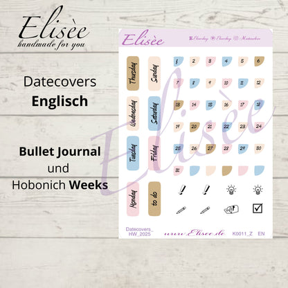 K0011_"ALICE IM WUNDERLAND" November 2025 Datecovers / Bullet Journal / Cousin / Weeks