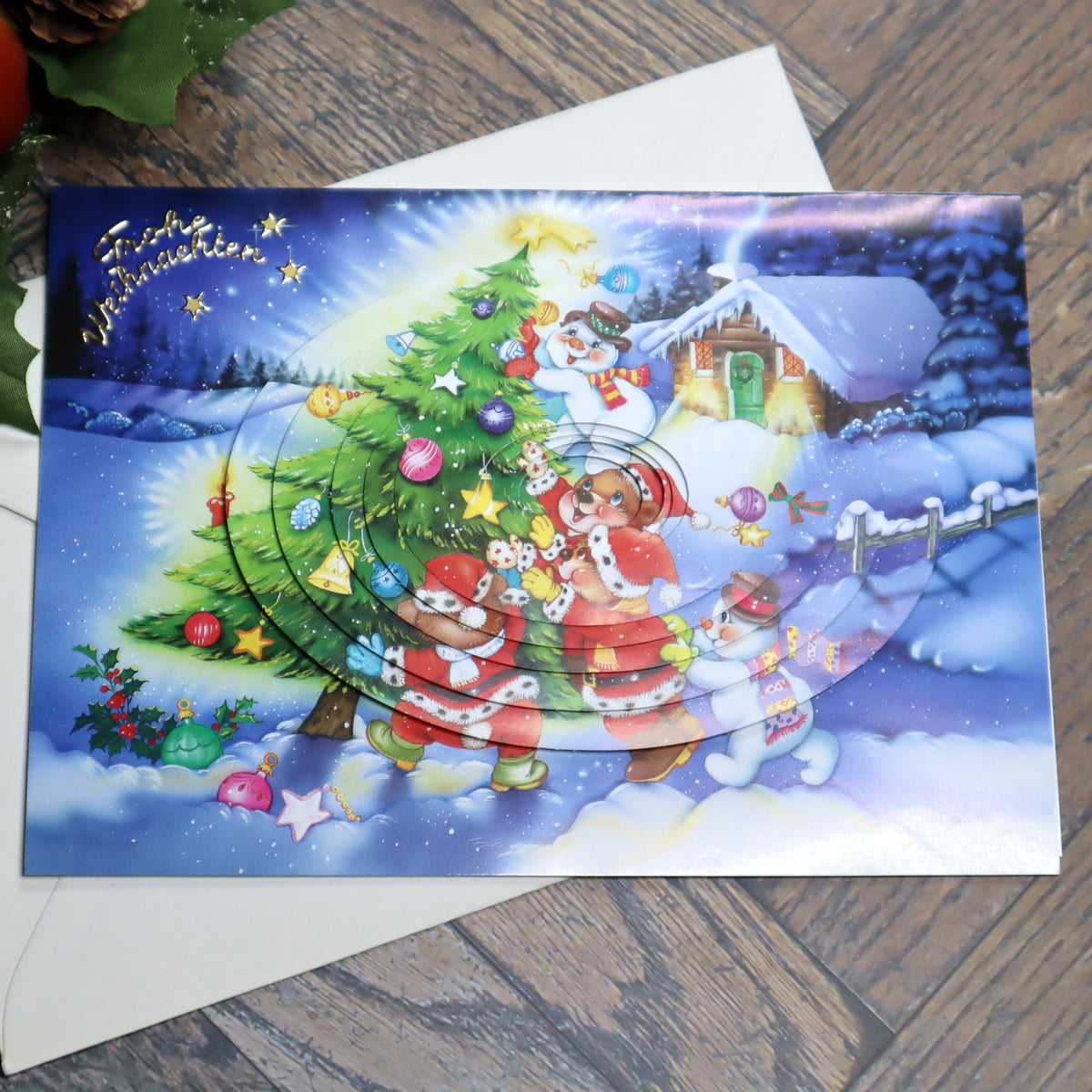 P_0013_Handmade Christmas card with motif