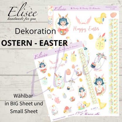 D06_Dekoration Sticker  "Ostern"
