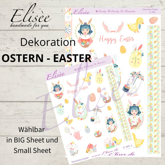 D06_Dekoration Sticker  "Ostern"